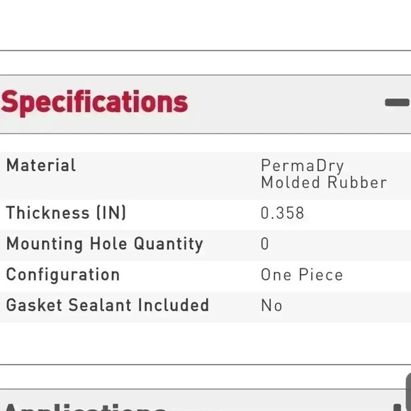 Fel-Pro VS 50639 R-1 Valve Cover Gasket Set - Picture 10 of 10